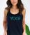 Women’s Yoga Tank Top – WA State Yogi Black (Gift For Yoga Lover)