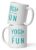 Yogis Just Wanna Have Fun Yoga Mug – Ceramic Coffee Cup For Yoga Lover