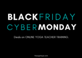 2023 Black Friday/Cyber Monday Deals On Online Yoga Teacher Training: 25%-50% OFF