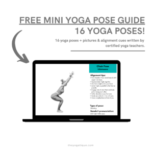 Free Mini Yoga Pose Guide